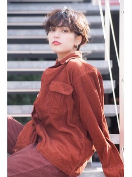 ケアリー 成増(Carelly) 大人かわいい前髪セシルカットココアブラウンフリンジウェーブ