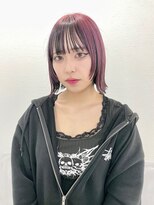 シー(shii..)&nbsp;《shii../内城》#切りっぱなしボブ  #アンブレラカラー