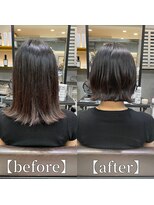 トルネード(TORNADO)&nbsp;切りっぱなしボブ 美髪似合わせカット くびれボブ M0714