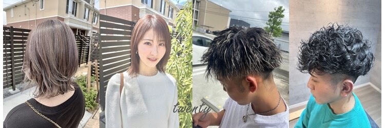 トゥエンティ(twenty)のサロンヘッダー