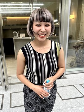 カケル(×.) ディメンションカラー/パッツンボブ/ボブ