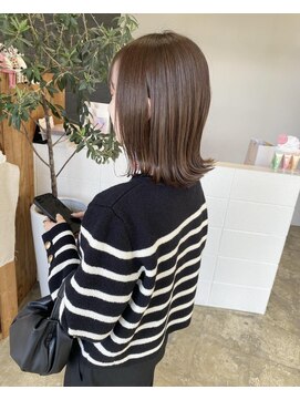 ニド(2do) ココアベージュ&切りっぱなしボブ