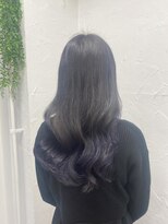 プライズ 表参道原宿店(prize)&nbsp;グラデーションカラーブルーラベンダー寒色系カラー