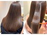 【縮毛矯正】カット＋内部補修トリートメント込み　　￥27500