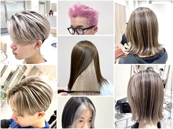 アッドバイケンジ(Add.. by KENJE)の写真/ダメージレスなケアブリーチと高発色カラーであなたに似合うカラーをご提案☆戸塚