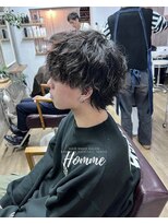 オムファミーユラグ(homme, famille raugh) ツイストスパイラル