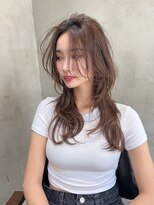 Liberte 銀座 レイヤー×ミルクティーベージュ