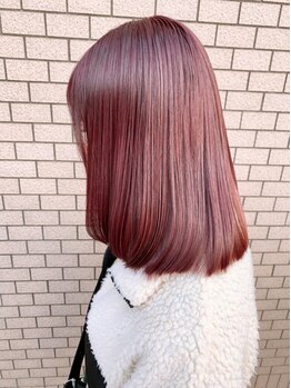 リア(Lia by KENJE)の写真/《中央林間北口1分》髪の内側からしっかり補修！カラーやパーマとの組み合わせで仕上がりも◎