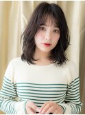 ウェットヘア黒髪くせ毛風エアリーミディアムA1浦和30代40代