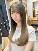 髪質改善トリートメントで叶う美髪ストレート　艶髪