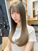 ユアーズヘア 日吉店(youres hair)&nbsp;髪質改善トリートメントで叶う美髪ストレート　艶髪