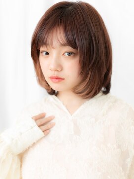 カバーヘア ブリス 北浦和(COVER HAIR bliss) インナーカラー大人可愛いボブディ//北浦和10代20代30代