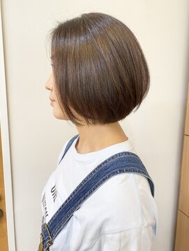 モリオ フロム ロンドン 成増店 【morio成増/一戸】大人かわいい丸みボブ