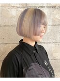 【Haco+】Shiho_ツートンカラー_ブリーチ