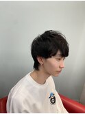 マッシュ　襟足長め