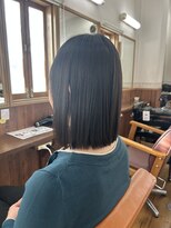 トップヘアー 中庄店(TOP HAIR fuapua)&nbsp;《TOPHAIR 中庄店/きゃん》ストレート×ボブ