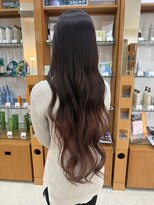 プランタンアヴェダ(printemps AVEDA)&nbsp;ピンクグラデーションカラー