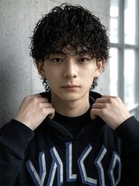 ヘッドストック 大和八木店(HEAD STOCK)&nbsp;縦落ちツイストスパイラルシャドウパーマニュアンスパーマメンズ