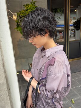 レフ(LEF) ケアパーマ/ユニセックス/フェザーマッシュ/簡単スタイリング