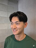 ワンワンオー バーバーショップ コンチネンタル(@110 BARBER SHOP continental)&nbsp;かきあげセンターパート
