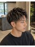 カット＋メッシュキャップで作る立体感ハイライトのトレンドメンズヘアスタイ