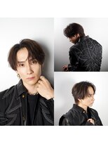 エイド 本店(aid)&nbsp;毛流れセンターパート×メンズメイク