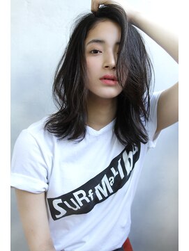 ブラン 梅田(Blanc) 【Blanc】ブラックアッシュ＿ミディアム