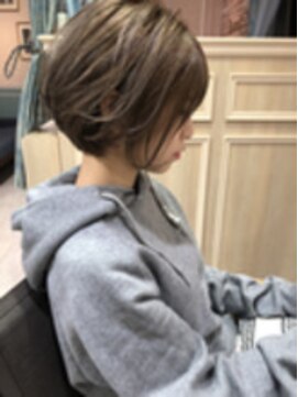 ロンド 表参道店(Lond) 【三ツ木一生】20代　30代　40代にオススメ丸みショートボブ☆