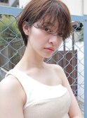 [Ravo]＊大人かわいいナチュラルショート＊THROWカラー