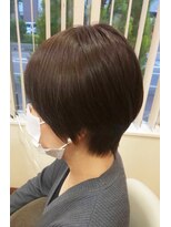 アメイジングヘアー 中沢店(AMAZING HAIR)&nbsp;【AMAZING HAIR中沢店/村山】マッシュラインショート/透明感