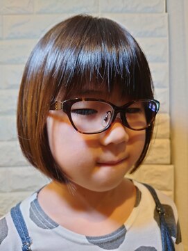 松本平太郎美容室 国立店 国立*キッズボブ