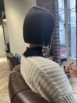 シエル 藤沢店(CIEL) 切りっぱなし平行ボブ