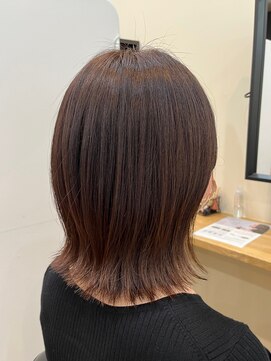 アルター(aL ter) 切りっぱなしボブ×ベージュカラー