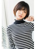 【FRAME天王寺駅前/全席個室サロン】ひし形ショートボブ♪