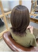 白髪ぼかしハイライト