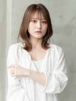 ハバナ 天神(HAVANA) くびれ巻き/ミディアムボブ/透明感カラー