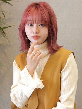 アグ ヘアー ラウンジ 新百合ケ丘店(Agu hair lounge) 《Agu hair》ブラッドオレンジ×ヘルシースタイル