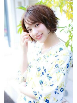 ヘアーデザイン ディードット ウル(D. ulu) 重めショートボブ