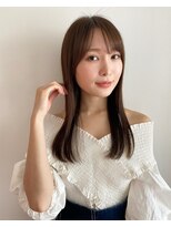 ジーナ(ZINA) サラつや髪質改善ストレート