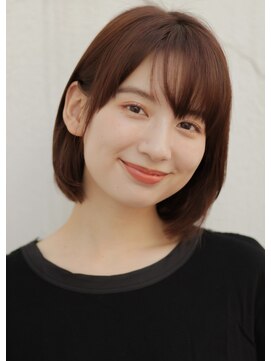 ナイン(nine) 【吉祥寺/nine】定番ボブ オイルカラー 白髪染 40代50代60代