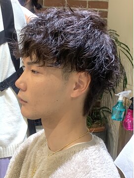 リスタバイネオリーブ 浅草(Re:sta by neolive) ソフトツイスパツイストスパイラル縦落ちツイスパメンズパーマ