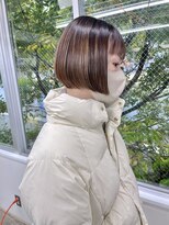 サンデイズド(SUNDAZED) 髪質改善☆ぱつっとbob×beige style