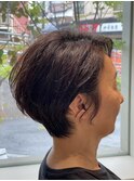 くせ毛ショート