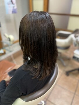 サンスーシ ヘア Sans Souci HAIR 下丸子店 セミロング