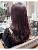 プラグ バイ ネオリーブ(plug by neolive)&nbsp;レイヤーロング×髪質改善 [髪質改善/縮毛矯正]韓国T☆