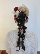 美容室 アクイール グラッセ(Accueillir grace)&nbsp;ツインアレンジ/成人式前撮りヘアセット