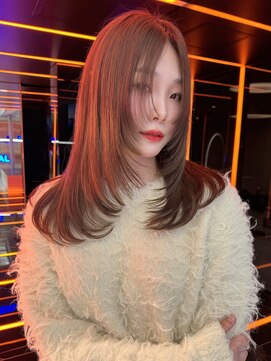 レディアル 渋谷(REDEAL) ワンホンヘア/韓国ヘア/ウルフ/前髪[レイヤーカット/渋谷