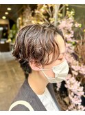 ハンサム×パーマのオシャショート。20代/30代/パーマ/ショート