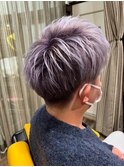 韓国マッシュスペインカールスパイキーショート〈理容室〉西川口