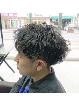 クレオ 福大通り店(CREO) ツイスト×アップバングショート